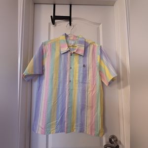 Striped bowling tee